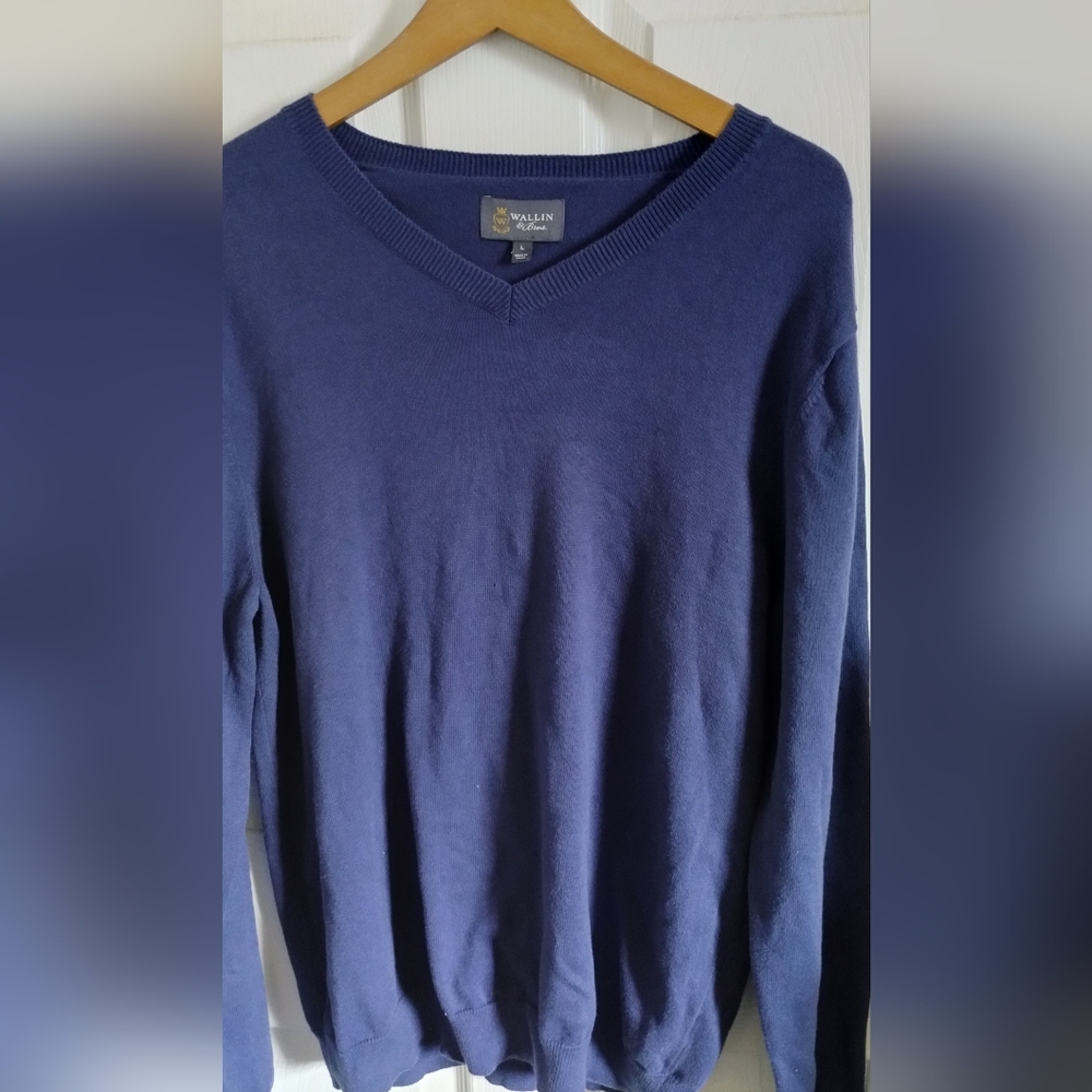 Cashmere and Cotton Blend Sweater - Picture 5 of 8